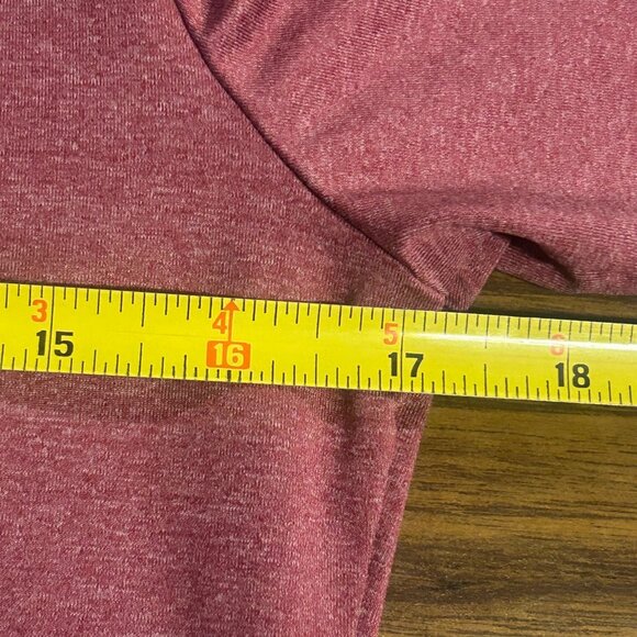 Jordan Brand Dri-Fit Athletic Top Men's Size M Maroon Training Performance GUC - Picture 11 of 12
